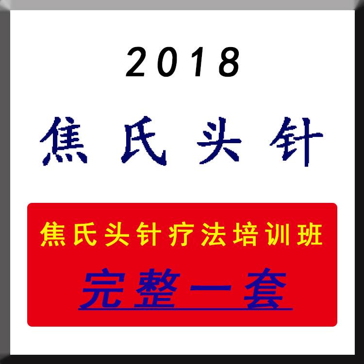 2018焦氏头针班14g视频焦顺发头针疗法视频 头针疗法针灸教程