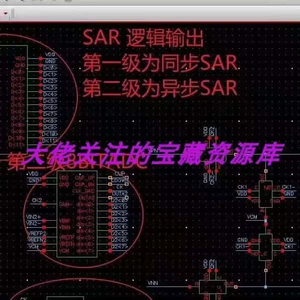 标价是单个 五种SAR ADC 有工艺库和电路图 部分有文档 打包优惠