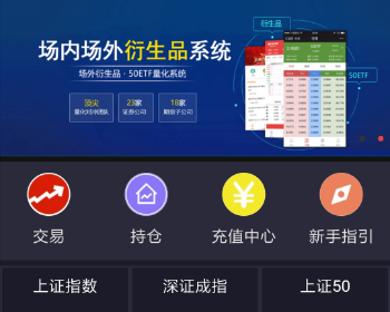 上证50ETF期权软件开发，50etf平台搭建，