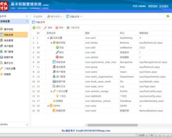 asp.net基本权限管理系统框架通用权限管理系统源码 送代码生成器