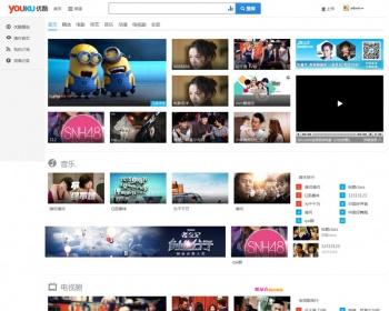 php仿优酷视频网站源码带数据后端功能强大 thinkphp内核