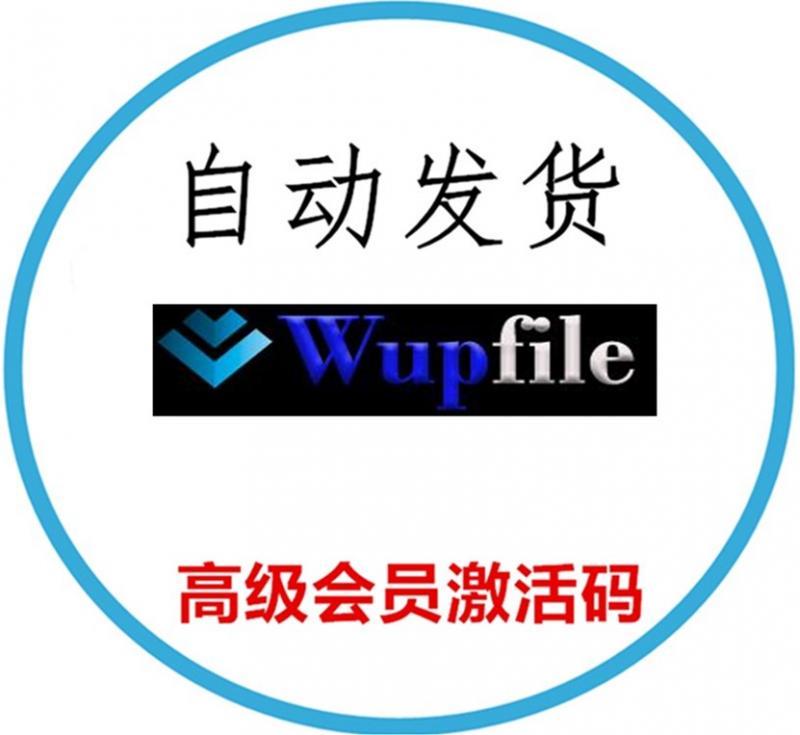 【自动发货】wupfile.com Premium Advanced Code 会员激活码