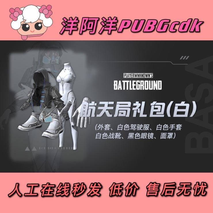 绝地求生PUBG小兔航天局礼包（白）皮肤激活码steam吃鸡兑换码cdk