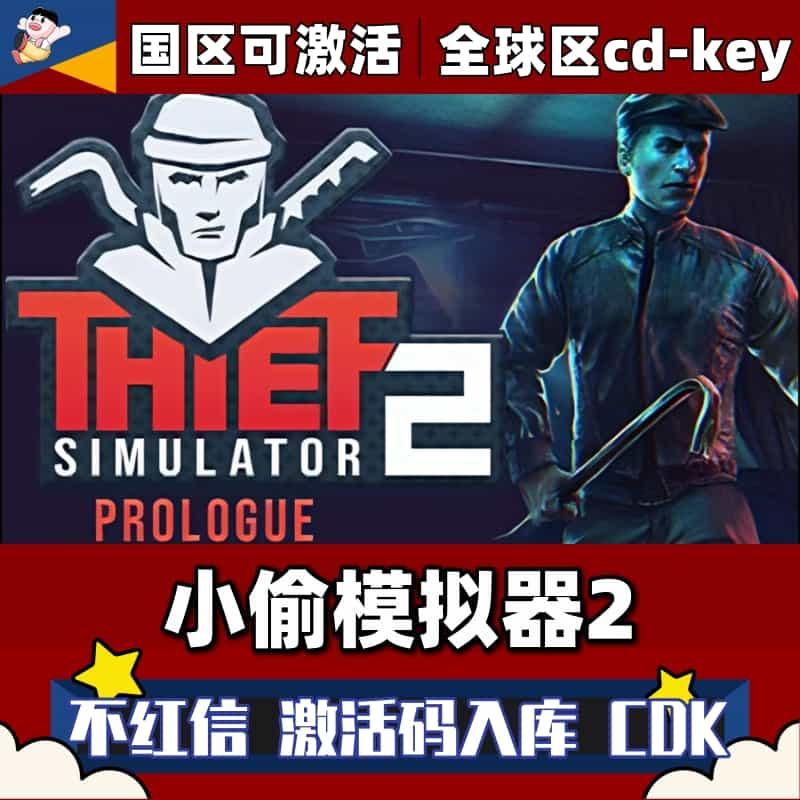 Steam正版小偷模拟器2激活码入库CDK国区全球区Thief Simulator 2