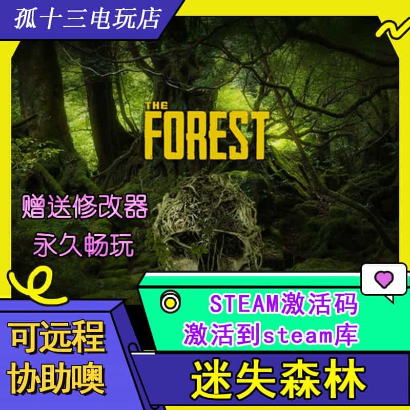 steam迷失森林激活入库国区全球区The Forest在线游玩PC电脑游戏