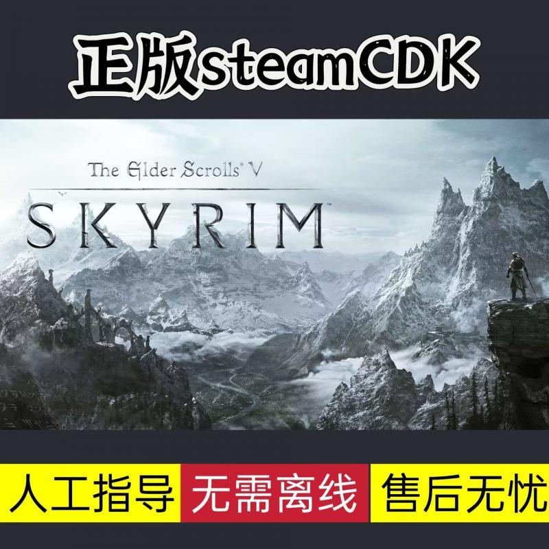 Steam正版上古卷轴5CDK 游戏The Elder Scrolls V 激活码激活入库