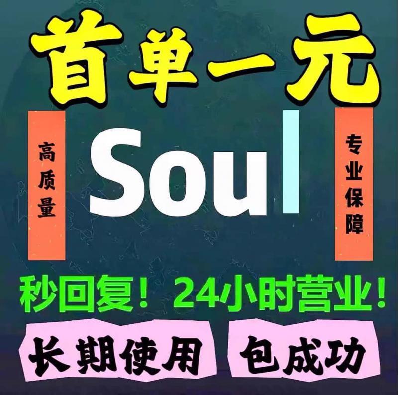 灵魂soul新号小号账户注册 买号怀旧老号 买号 小号 注册  换绑