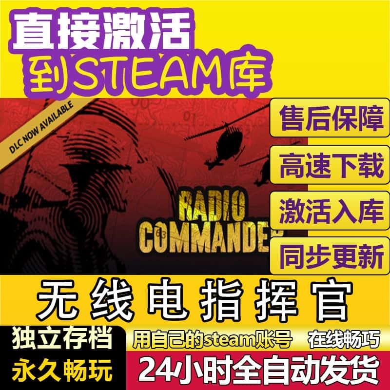 无线电指挥官steam激活码cdkey在线PC电脑游戏入库全球兑换码永久