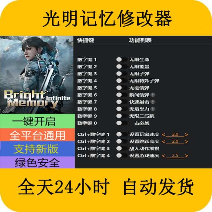 光明记忆无限 STEAM/EPIC正版游戏修改器 辅助工具不含游戏