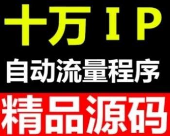 10万IP十万IP全自动流量程序 源码