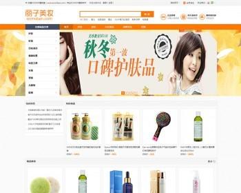 丽子美妆2015简洁版ecshop模板
